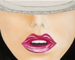 Lippenbekenntnisse 100cmx50cm